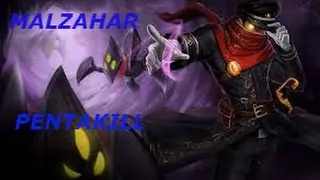 Amazing malzahar Pentakill - Season 6 { MUST SEE }