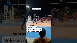 bola potong sadi dustin #volleyball #vollybandung #volitarkam #tarkamlampung #proliga