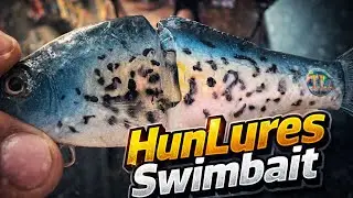 Just received my @hunlures tester review swimbait. #lure #swimbait #custom #hunlures