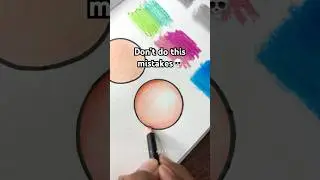 How to avoid mistakes in Colour Blending🤔#Shorts #Trending