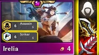 6 Assassin 6 Striker Irelia - Full Crit | TFT Set 6.5 PBE