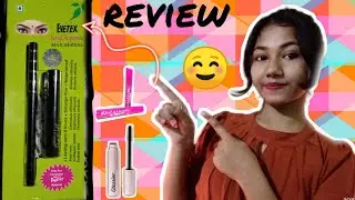 Review of Eyetex Dazller Kajal and Mascara😊😊😊😊❤️❤️♥️ affordable makeup kit for beginners || BANGLA||