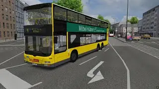 Omsi 2: A DL05 takes a trip around Hamburg on the line 20