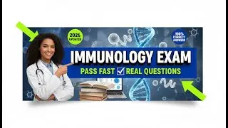 HMX IMMUNOLOGY KEYCONCEPTS REVIEW EXAM QUESTIONS WITH ALL CORRECT ANSWERS