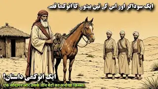 Ek Sodagar Or Uske Teen Beton Ka Anokha Qissa || Moral Stories in Urdu || Hindi Moral Stories