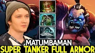 MATUMBAMAN [Pudge] Super Tanker Full Armor Build 100% Destroy PA Carry 7.22 Dota 2