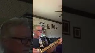 3 string CBG resonator with steel slide.