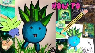 How To Draw Pok&eacute;mon - Oddish