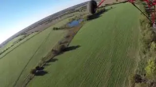 Legal Eagle XL Ultralight Flying in Southeast Kansas Farm Country