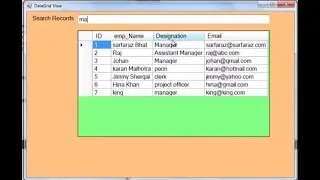 How to bind DataGrid with Sql Server in VB net