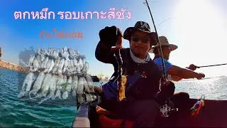 ตกหมึกรอบเกาะสีชัง กับไต๋บอยเบนซิน