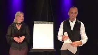 Female Magician Luna Lux and Christoph Borer: Anagram (engl.)