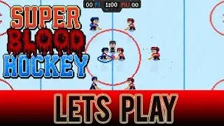 Super Blood Hockey - Overtime - PC Gameplay 8 bit doh controller