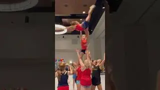 Favorite flipping element #cheer #stunt #pyramid #flip #favorite #stunting #allgirl #champion