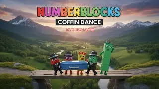 Numberblock - Coffin Dance Song (new style Remix Cover)#gubis #coffindance #rio #song #coversong