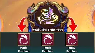 Walk The True Path = x3 Ionia Emblem !??
