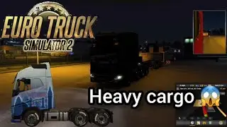 Heavy Cargo Delivery | Euro Truck Simulator 2 | Crazy Bunny Gaming