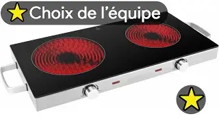 🏆 TOP 3 MEILLEURE PLAQUE VITROCERAMIQUE 2 FEUX PORTABLE 2025 🔥