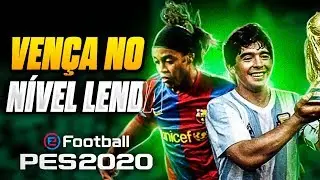 5 DICAS PARA VENCER NO NÍVEL LENDA - FAÇA ISSO E GANHE MAIS JOGOS NO LENDA do PES 2020
