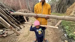 क्या aarush बैल 🐂 के जूए को उठा सकता है??🙈🥵