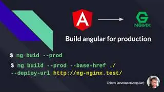 Deploy Angular8 to Nginx