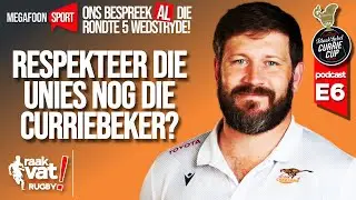 Is dit disrespekvol om die Curriebeker vir ontwikkeling te gebruik? PLUS: Ons bespreek al die spanne