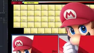 Coding the Smash Bros Character Select Screen in HTML & CSS in 2 hours (x5 speed)