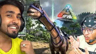 MOST INTENSE FIGHT OF SARCO BUT I GOT DINO DILPHODOCUS - Ark Survival Evolved - Part 19