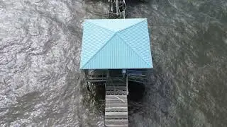 Sunset Point Fishing Pier Hurricane Ida Damage.