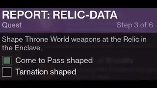 2 HOURS OF SUPER LUCK - TARNATION PATTERN GRIND (GRENADE LAUNCHER) | REPORT: RELIC-DATA