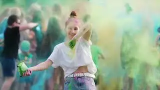 Heswall Primary Colour Run 2025