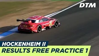 Ergebnis & Highlights Freies Training 1 | DTM Hockenheim Finale 2018