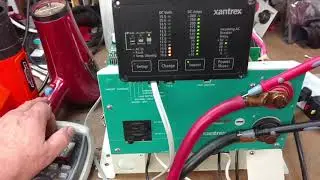 South Trails RV Xantrex inverter testing