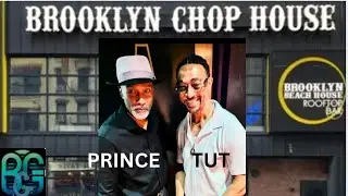 GERALD PRINCE MILLER & WALTER KING TUT JOHNSON CELEBRATING THEIR BIRTHDAY BROOKLYN CHOP HOUSE.