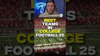 You NEED To Use These Teams In College Football 25 🔥 #sponsoredbyea