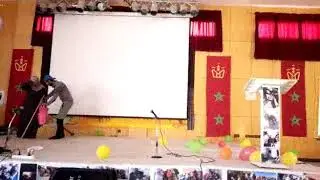 مسرحية صامتة عن فلسطين 
