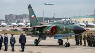 Редкий палубный истребитель Yak-38U (Як-38У) &ndash; Soviet VTOL Fighter Jet