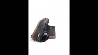 Rebound JOY Fur High Tops For Men (Black)