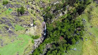 Birthi Waterfall Munsiyari Uttarakhand Cinematic Video | Drone Cinematic waterfall video | Waterfall