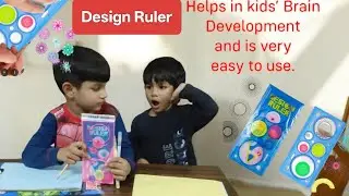 Design Ruler #activity #kids #brain #development 