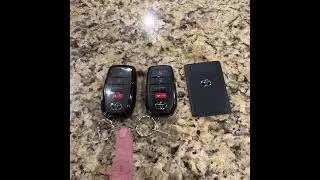 2024 Tacoma TRD Off Road Credit Card Fob