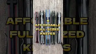 5 Affordable Full Size Knives! #edc #shorts #everydaycarry #blade #knife