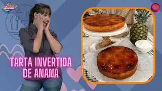 Tarta invertida de Ananá I #EscuelaDeCocina