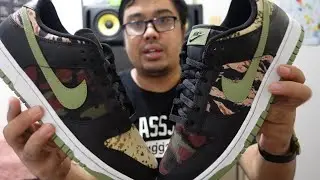 Nike Dunk Low Crazy Camo | Unboxing | Review