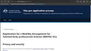 How To Submit Registration - Mobility Arrangement for Talented Early-professionals Scheme Australia