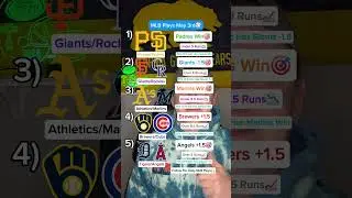 MLB Picks Saturday #mlbcontent #mlbplays #mlbprops #baseball #mlbpicks #mlbtoday