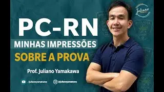 Minhas impress&otilde;es sobre a PC-RN - Prof. Juliano Yamakawa