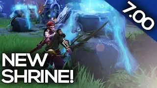 7.00 PATCH UPDATE Dota 2 - NEW SHRINE ADDED!