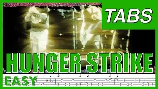 Temple of the Dog &ndash; Hunger Strike | Bass Cover + Tabs On Screen