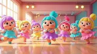 Dolls Rehearse for Their Big Dance Show 💃🪆 | Kids Music & Story